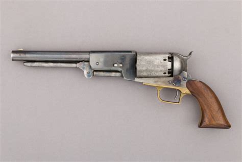 Gun - Revolver - 1847 Walker - Uberti. $532.00. TAC-500A- 550859. With a 9" round barrel and weighing over four pounds, the Colt Walker was a weapon for the toughest soldiers and frontier lawmen. Prior to the introduction of the .357 Magnum in 1935, no other revolver as more powerful. 